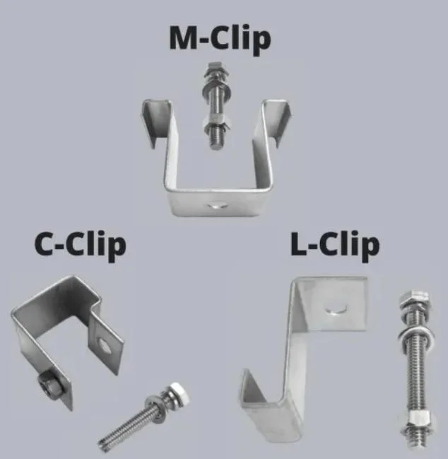 FRP/GRP Grating Clips with High-Quality