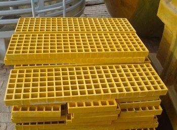 China′s Alibaba Fiberglass FRP Moulded Grating / Plastic FRP Grating